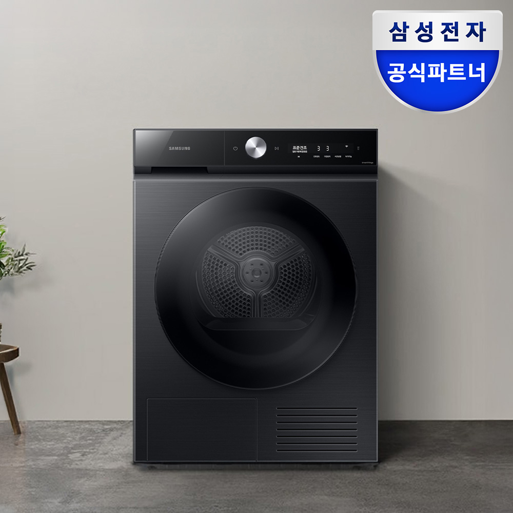 삼성전자 DV10BB8440GB 비스포크 AI 건조기 슬림 10kg 블랙캐비어 1등급